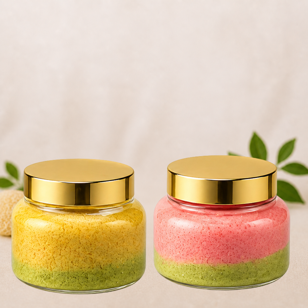 Glow Polish Collection (Scrubs) Glow Scrub Business Pack – 10 Natural Body Scrubs